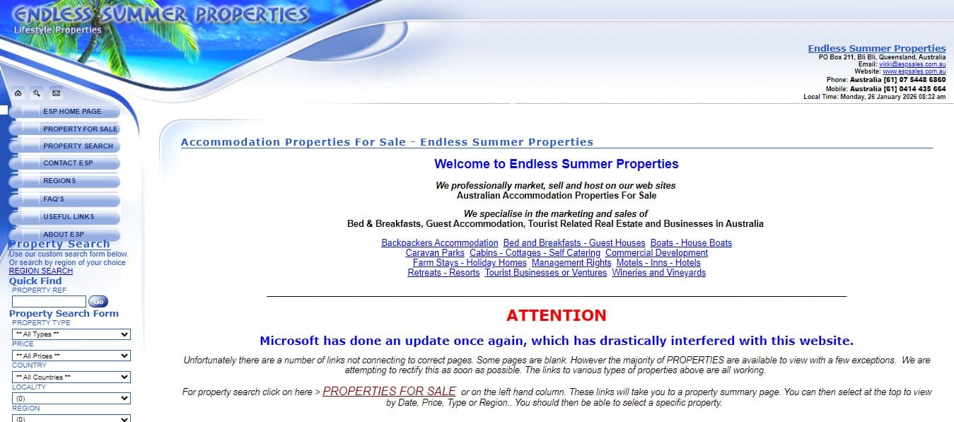 Original ESP website (legacy)